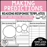 Making Predictions (Predicting) Reading Response Pack - Te