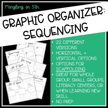 Preview of Reading Response Page/Graphic Organizer: FLOW MAP/SEQUENCING