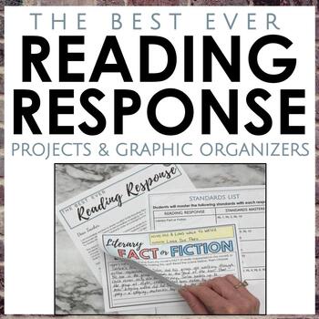 Preview of Reading Response Projects for Secondary ELA