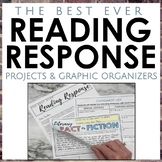 Reading Response Projects for Secondary ELA