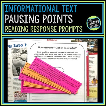 Preview of Reading Response Prompts: For Any Informational Text