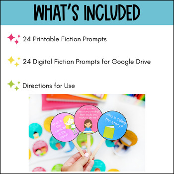 Reading Response Prompts for Reading Comprehension | Story Sticks K ...