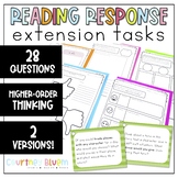Reading Response Questions for Fiction | Fun Reading Activ