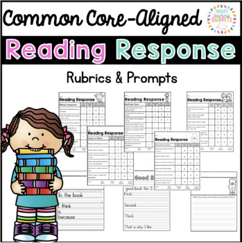 Preview of Reading Response Rubrics and Prompts Pack