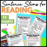 Reading Response Sentence Stem Anchor Charts 