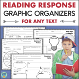 Reading Response Sheets Activities Prompts Graphic Organiz