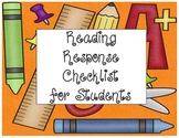 Reading Response Student Checklist