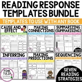 Reading Response Templates - Reading Strategies Bundle