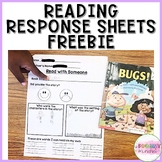 Reading Response Worksheets FREEBIE