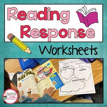 Preview of Reading Response Worksheets | Guided Reading Activities