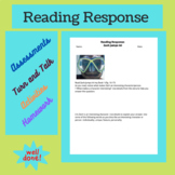 Reading Response: Zach Jumps In! ( Lesson 1)
