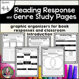 Reading Response and Genre Study Pages