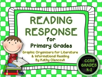 Preview of Reading Response for Primary Grades -- CCSS K-2