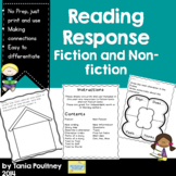 Reading Response Sheets
