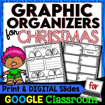 Preview of Reading Responses and Graphic Organizers for Christmas