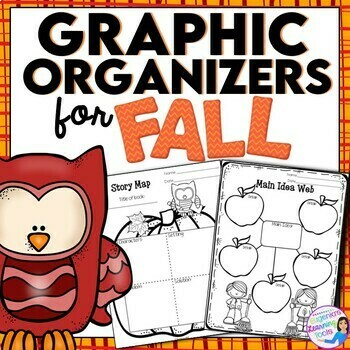 Preview of Reading Responses and Graphic Organizers for Fall