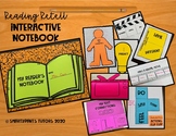 Reading Retell Interactive Notebook