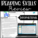 Reading Review |  Nonfiction - with Digital Version