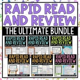 Reading Review Bundle | Reading Skill Comprehension Fictio