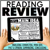 Reading Review Stations | Reading Comprehension Activities