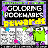 Reading Rewards Bookmarks! Anytime Coloring Bookmarks! All