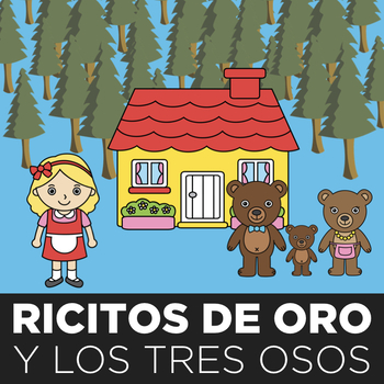 Preview of Ricitos de Oro multiple readings + activities