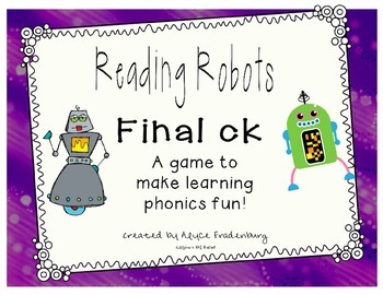 Preview of Reading Robots Final ck
