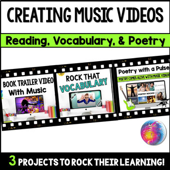 Preview of Reading Vocabulary Poetry Projects for ELA + High School English