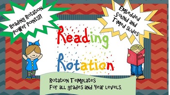 Preview of Reading Rotation Power Point Templates/Example