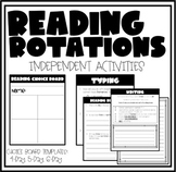 Reading Rotations Independent Activities