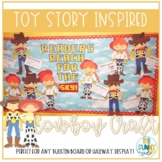 Toy Story Inspired Reading Roundup Bulletin Board Craft/Ha