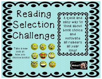 Preview of Reading Selection Challenge