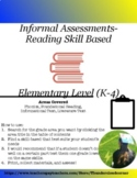 Reading Skill Based for K-4-For Special Education Teachers