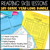 Reading Skills Activities for Reading Comprehension in 3rd