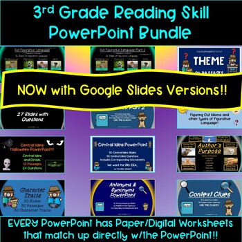 Preview of Reading Skill PowerPoint Bundle