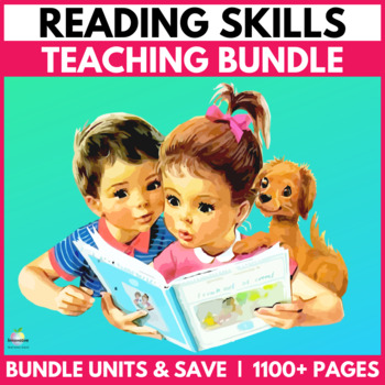Preview of Reading Skills Bundle | 19 Resources | Comprehension, Vocabulary Fluency & More
