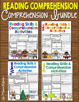 Preview of Reading Skills & Comprehension Activities Bundle