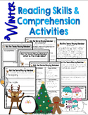 Reading Skills & Comprehension Activities Winter Themed
