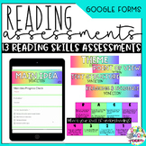 Reading Skills Formative Assessments (Google Forms)