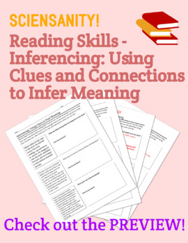 Preview of Reading Skills - Inferencing: Using Clues and Connections to Infer Meaning