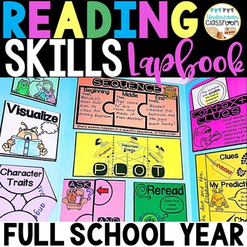 Preview of Reading Skills Lapbook- Ultimate Year-Long Interactive Kit!