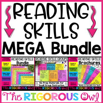 Preview of Reading Skills Mega Bundle