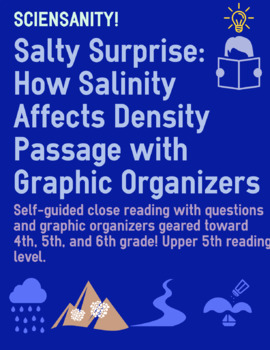 Preview of Reading Skills Passage - Salty Surprise: How Salinity Affects Density