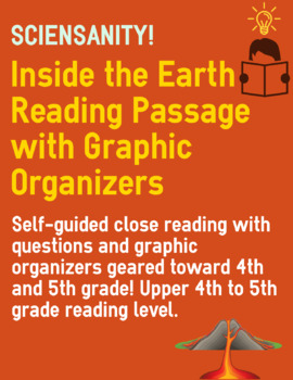 Preview of Reading Skills Passage and Infographic - Pressure to the Core: Inside the Earth