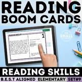 Reading Skills Task Cards Comprehension Digital Boom Cards