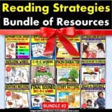 Reading Skills Task Cards for Special Education and IEP Go