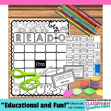 Reading Bingo: Reading Skills Vocabulary BINGO Game