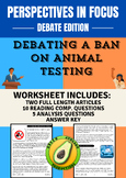 Debating a Ban on Animal Testing