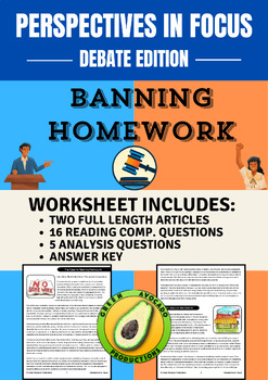 Preview of Debating a Ban on Homework