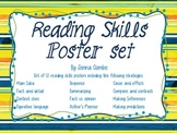 Reading Skills poster set